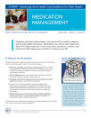 National Framework for Geriatric Excellence Medication Management Cover Image