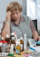 Senior Woman w/pills